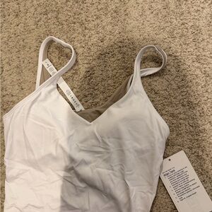 Lululemon Athletica White Tank